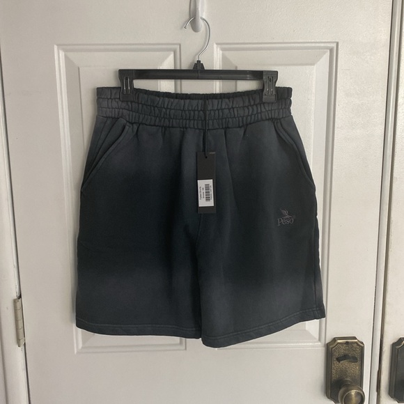 PESO Oversized Fated Shorts, Smoke - Picture 3 of 13